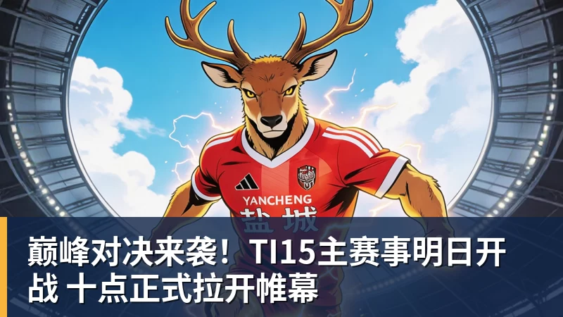 巅峰对决来袭！TI15主赛事明日开战 十点正式拉开帷幕